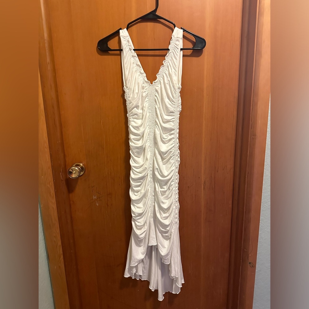 Leom Designs White Hati Hati Dress